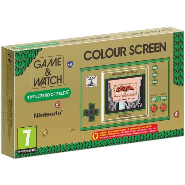 Nintendo Game&watch The Legend Of Zelda Flerfärgad PAL / EU Plug Beige, Grön