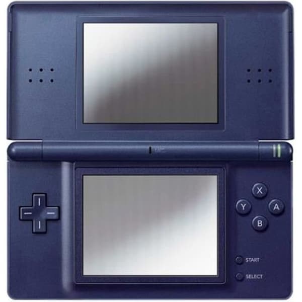 Konsol bärbar - Nintendo - DS Lite - Smaragd Blå - Uppladdningsbart batteri - Standard- USED