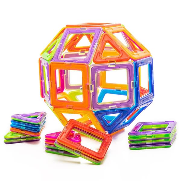 Magnetic Tiles - 40 Delar Magnetiska Byggklossar - Bygg Magneter Magnetic Tiles - 40 Delar Magnetiska Byggklossar - Bygg Magneter