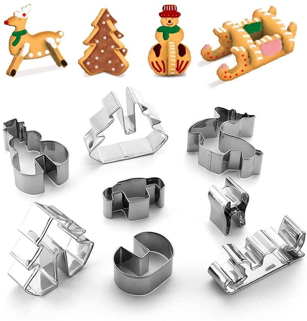 3D Pepparkaksformar 8-pack EAN