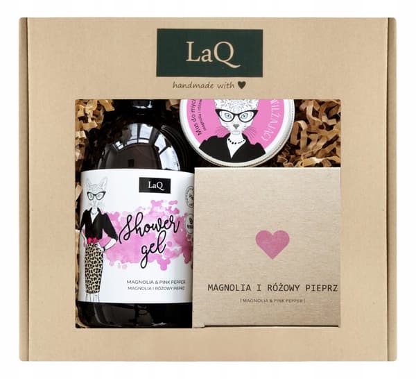 KICIA MAGNOLIA SET GEL 500ml + VARVOVOI 200ml + KASVOVAHTO 100ml