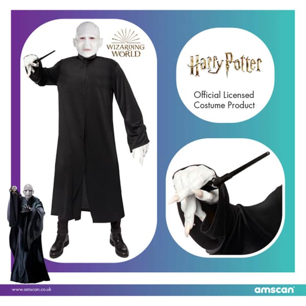 Voldemort Kostyme Onesize Voksen