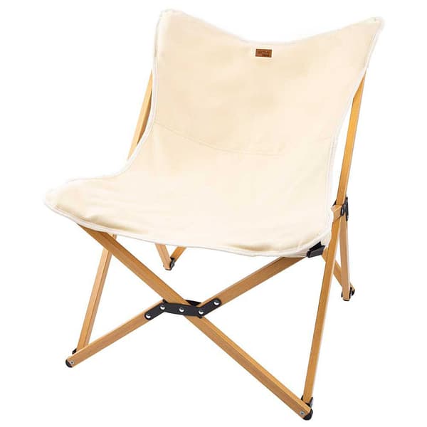 Aktive Foldestol Glamping Beige 70 x 56 x 75 cm