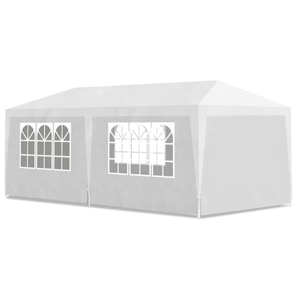 vidaXL festtelt 3 x 6 m hvid