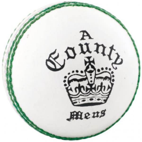 Readers Barn/Kids County Crown Läder Cricketboll i läder White One Size