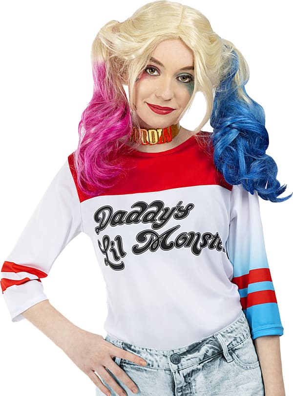 Funidelia | Harley Quinn Kostymesett - Suicide Squad OFFISIELL til dame størrelse XS ▶ Superhelt, DC Comics, Suicide Squad, Skurker