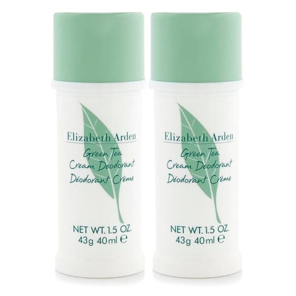 2-Pack Elizabeth Arden Green Tea Cream Deodorant 40ml 2-Pack Elizabeth Arden Green Tea Cream Deodorant 40ml