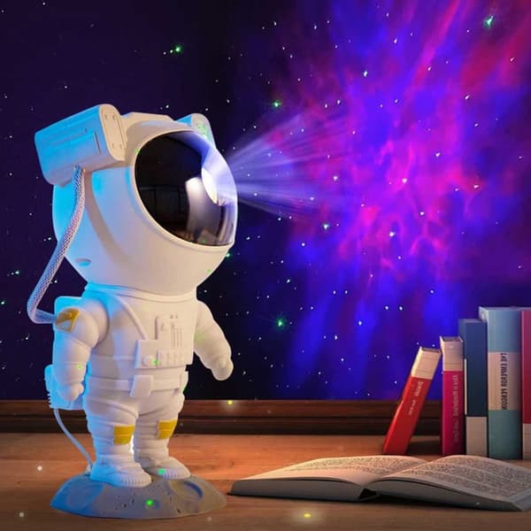 Galaxy Lamp - Nebula Star Projector med fjernbetjening