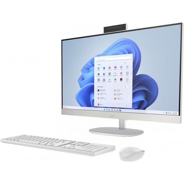 HP Alt-i-en 27-cr0002no (86F21EA) -computer, Win 11 Hvid