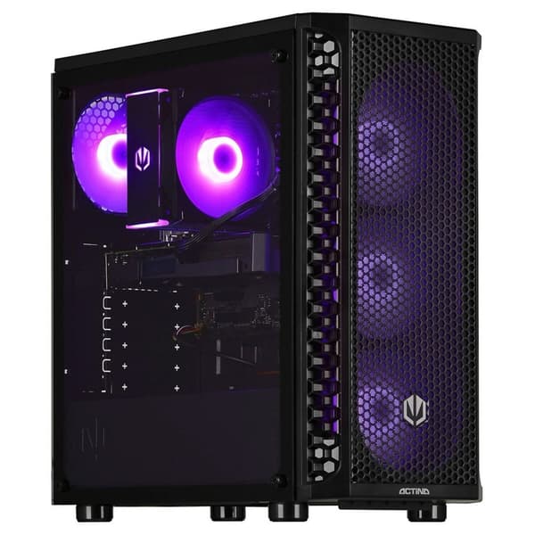 Pöytä-PC Actina 5901443406006 Intel Core i5-12400F 32 GB RAM 1 TB SSD Nvidia Geforce RTX 4060 musta