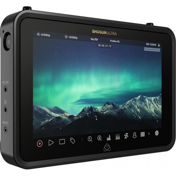 Atomos Shogun Ultra 7" monitori-tallennin musta