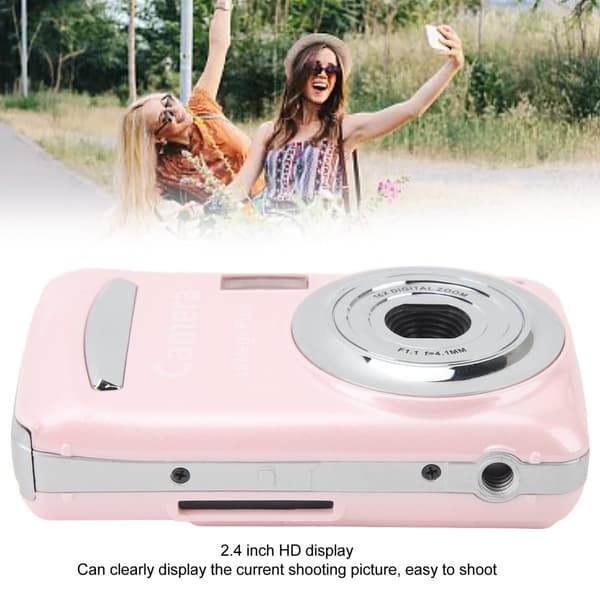 INF 1080P, 16 megapikselin kompakti digikamera 2,4 tuuman näytöllä - 32 Gt