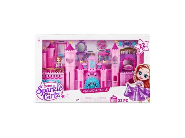 SPARKLE GIRLZ 10052 Kingdom Castle Doll Lekesett