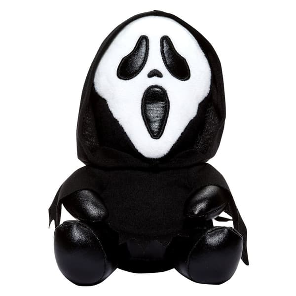 Kidrobot Scream Phunny Ghostface Plush Toy Black/White One Size Kidrobot Scream Phunny Ghostface Plush Toy Black/White One Size