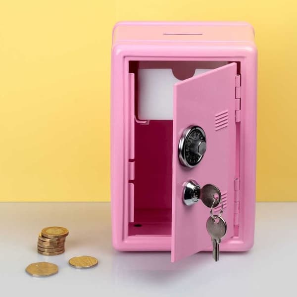 Kassaskåp Rosa