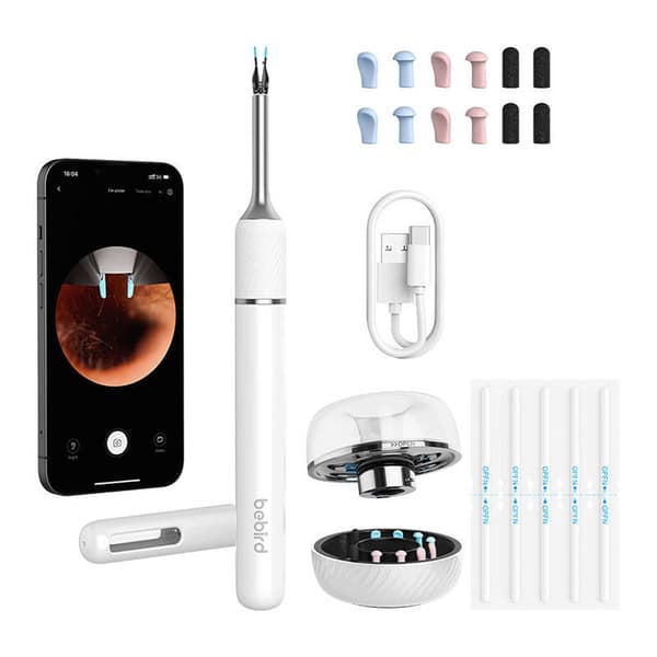 Smart Visual Ear-Clean Rod Bebird Note 5 pro (hvit)