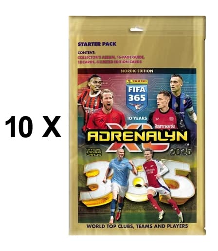 10st Panini FIFA 365 Adrenalyn XL 2025