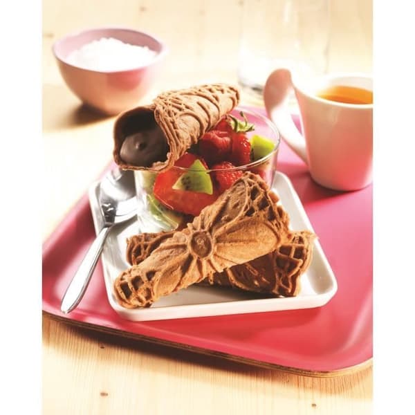 TEFAL Bricelet Tallrikar - Snack Collection - Set om 2 med receptbok