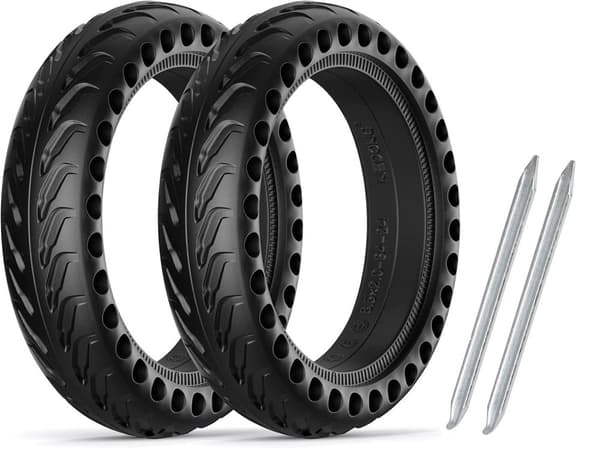 2-Pack - Xiaomi Däck med Verktyg - Punkteringsfritt / Elscooter elsparkcykel 2-Pack - Xiaomi Däck med Verktyg - Punkteringsfritt / Elscooter elsparkcykel