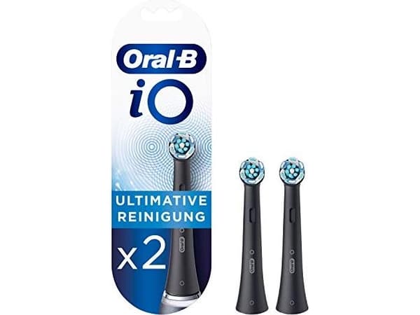 Oral-B iO Series Ultimate Clean - Svarta tandborsthuvuden - 2-pack