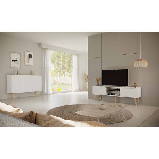 Toronto - Tv-bænk 160 Cm Hvid Toronto - Tv-bænk 160 Cm Hvid