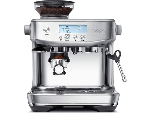 Sage SES878BSS4EEU1 the Barista Pro - Kaffemaskin med melkeskummer - børstet rustfritt stål