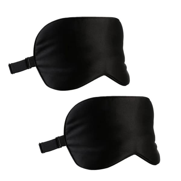 INF Sovemaske 100 % silke 2-pack