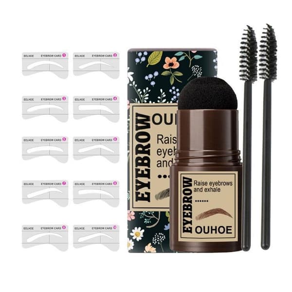 One Step Brow Stamp Shaping Kit Medium brown One-size