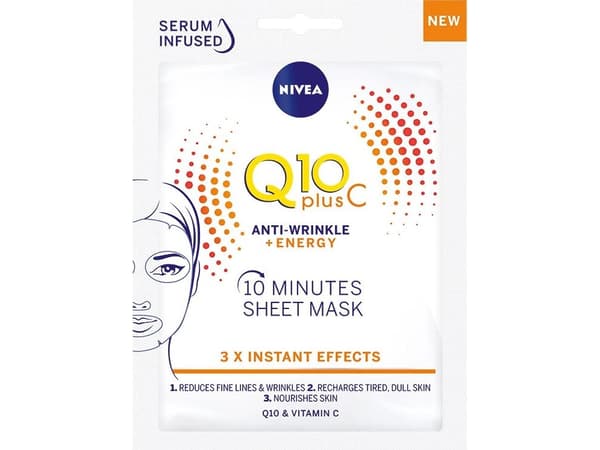 Q10 Plus C 10 Minutes Sheet Mask (W,1 pc)