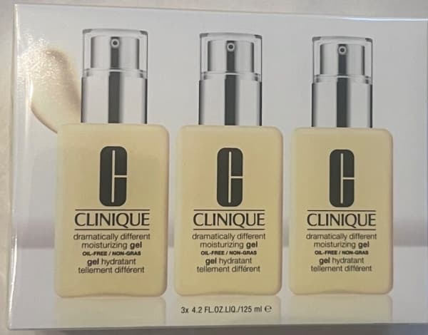 Clinique Set Trio, Clinique, Dramatically Different Face Care, Paraben-Free, Moisturizing, Day & Night, Gel, For Face, 3 pcs, 125 ml For Women