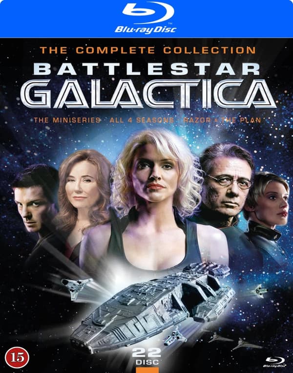 Battlestar Galactica / Complete coll.+movies (22 Blu-ray) Battlestar Galactica / Complete coll.+movies (22 Blu-ray)