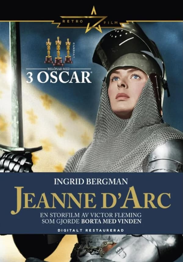 Jeanne D'Arc - Digitalt restaurerad (DVD) Jeanne D'Arc - Digitalt restaurerad (DVD)