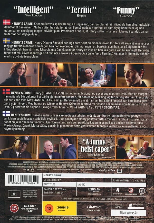 Henry's crime (DVD)