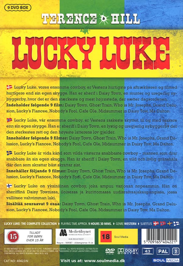 Lucky Luke / Complete collection (Terence Hill) (9 DVD)