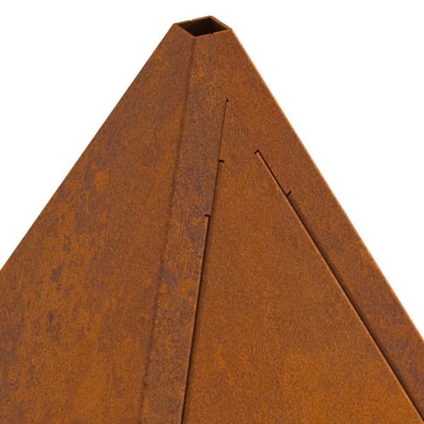 vidaXL Peiskule 50x50x51 cm Værbestandig Stål