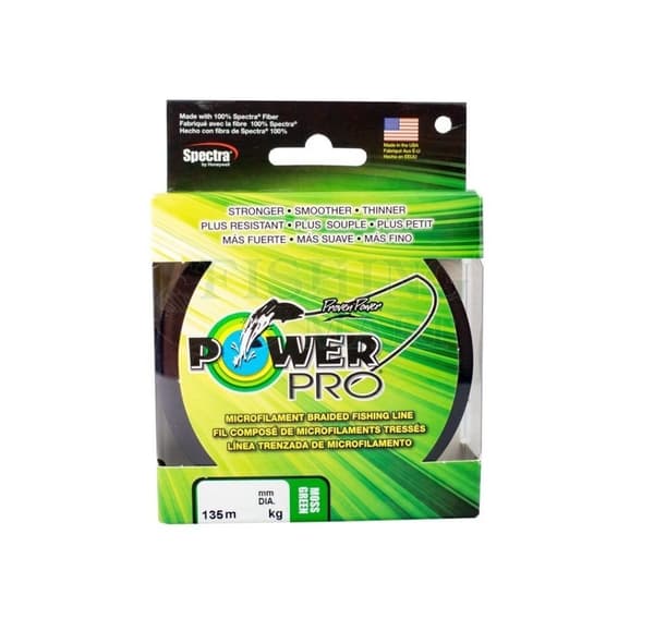 Fiskesnøre Power Pro 135m 0,19mm Mosegrønn 13kg