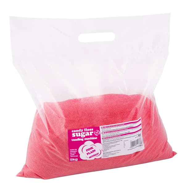 Sokeri hattarakoneeseen, rakeistus 0,8-1,2mm, luonnollinen maku RED 5kg