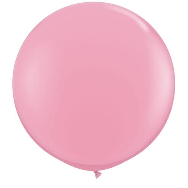Qualatex 5 Inch Plain Latex Party Balloons (Pack Of 100) (48 Colours) Pink One Size