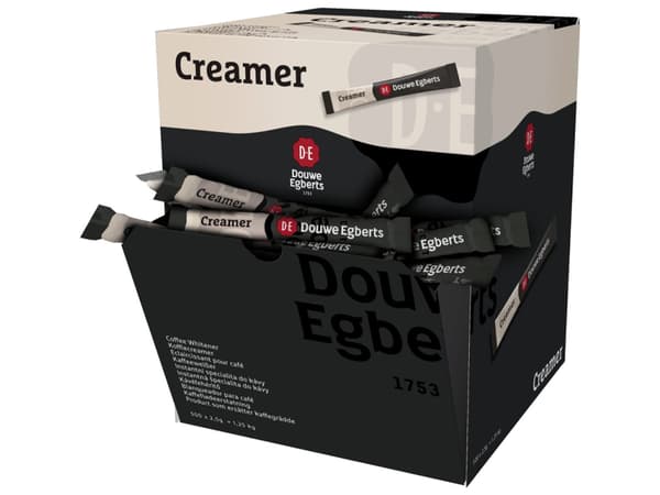 Kaffemælk Douwe Egberts Creamer sticks á 2.5g (karton á 500 stk.)