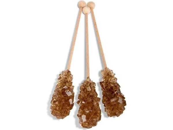 Sockertoppar 16,5cm 10g Brun 100 st,100 st x 10 g/bk - (100 st)
