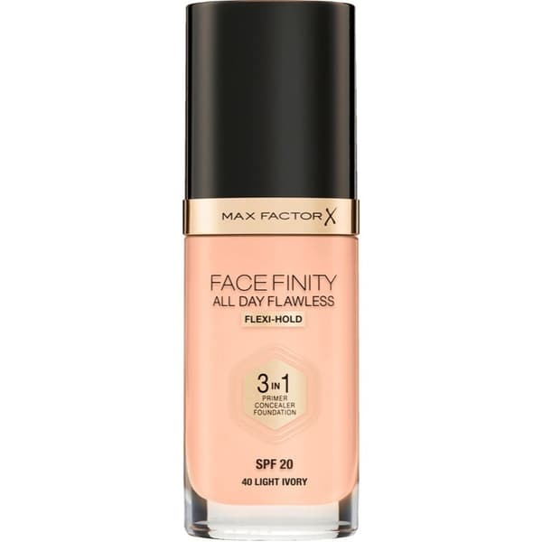 Max Factor Facefinity 3 In 1 Foundation 40 Light Ivory