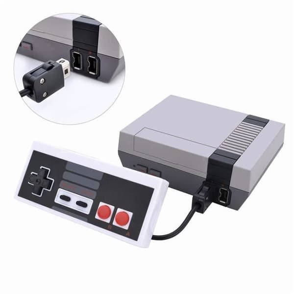 Controller för Nintendo NES Classic Mini Edition 2016 - Kabel 1m80 - Videospel Classic Wired Controller, 2PCS- USED