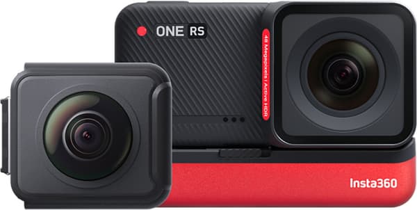 Insta360 One RS Twin Edition Svart, Röd
