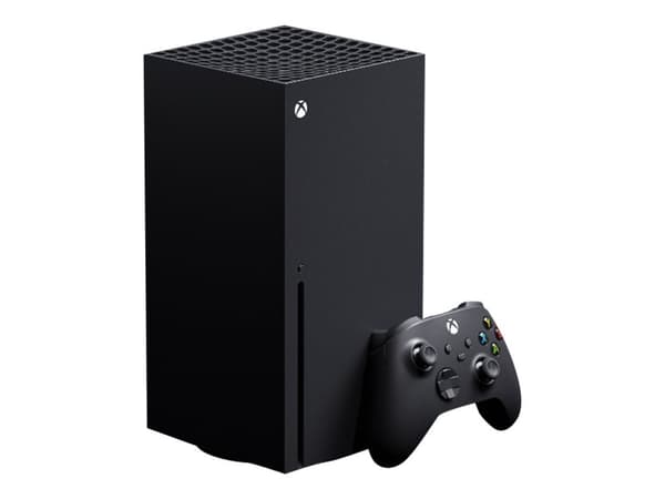 Microsoft® Xbox Series X | Spelkonsol - 4K @ 120 (2160p) / 8K @ 60 (4320p) - 1TB SSD NVme - Wi-Fi / LAN - HDMI® 2.1 - Svart | Inkluderar 1 x Xbox trå