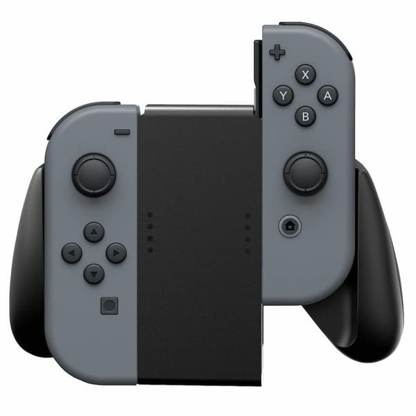 Svart Joy-Con Grip Kompatibel med Nintendo Switch Svart Joy-Con Grip Kompatibel med Nintendo Switch