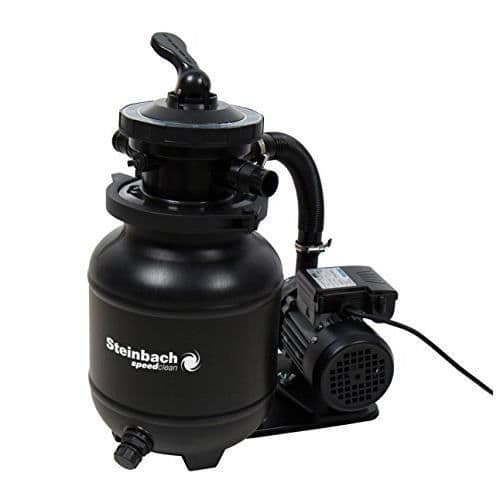 Steinbach Speed Clean Comfort Sand Filter Filterkulor ingår BIS 19.000 l Wasserinhalt Svart - 040386