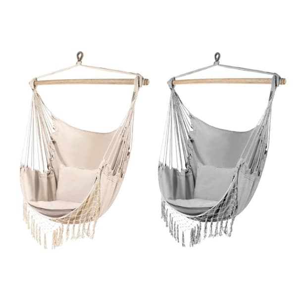 Hängstol / Hammock - Hängande Gunga / Hängmatta Beige Hängstol / Hammock - Hängande Gunga / Hängmatta Beige