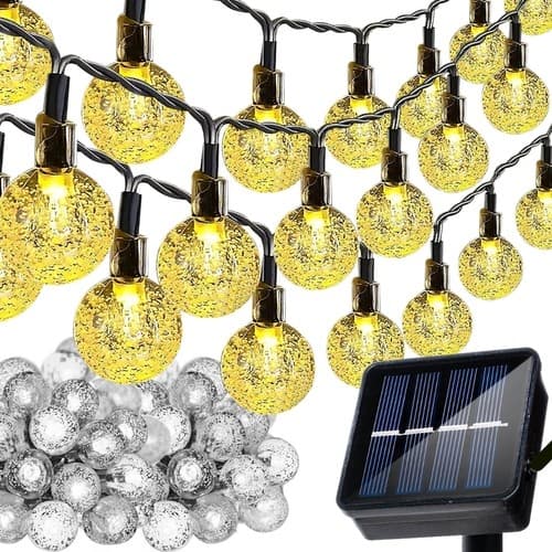 12m LED Girlang - Solcell