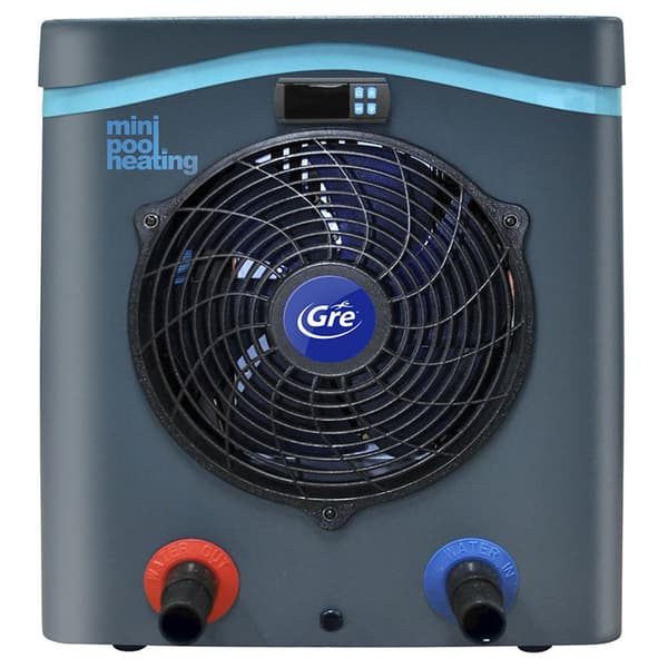 Gre Pools Varmepumpe Mini 30 M³ Grå 30 m3