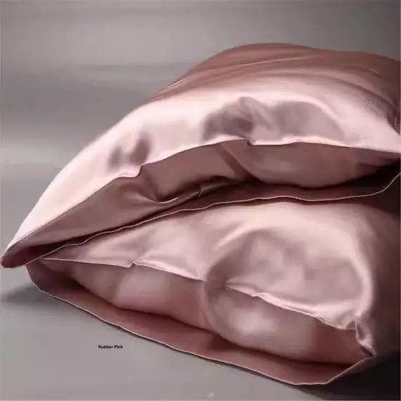 Satin pudebetræk - Pudebetræk - 50 x 66cm - 2-pak